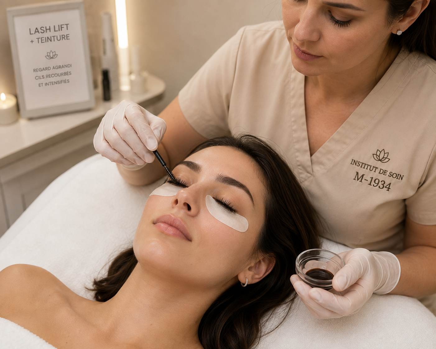 Lash lift + teinture